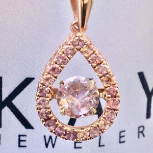 Rose gold necklace